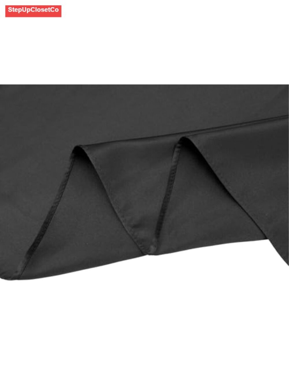 Women's Square Scarf 43.3" Elegant Silky Satin Neckerchief Bandana - Picture 4 of 5